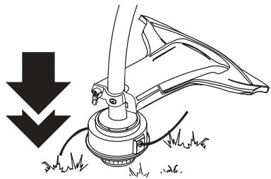 MTD Y28 - ADJUSTING TRIMMING LINE LENGTH - 1