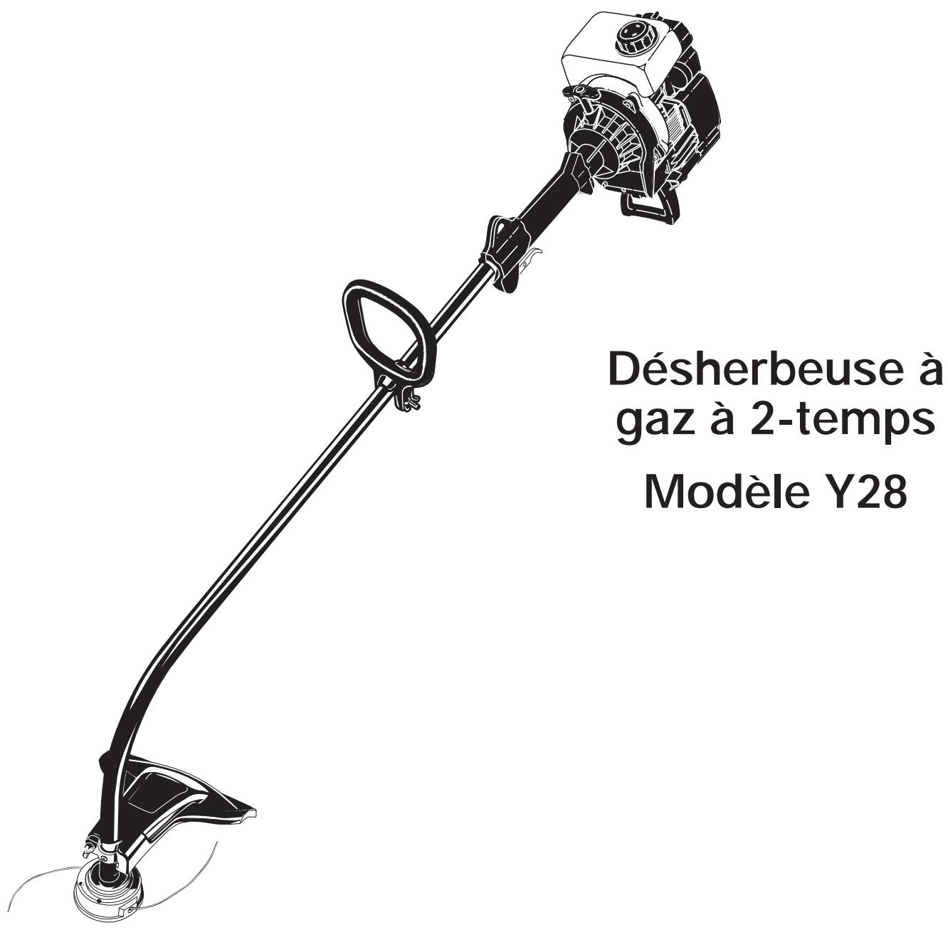 MTD Y28 - Manuel de l'utilisateur - 1