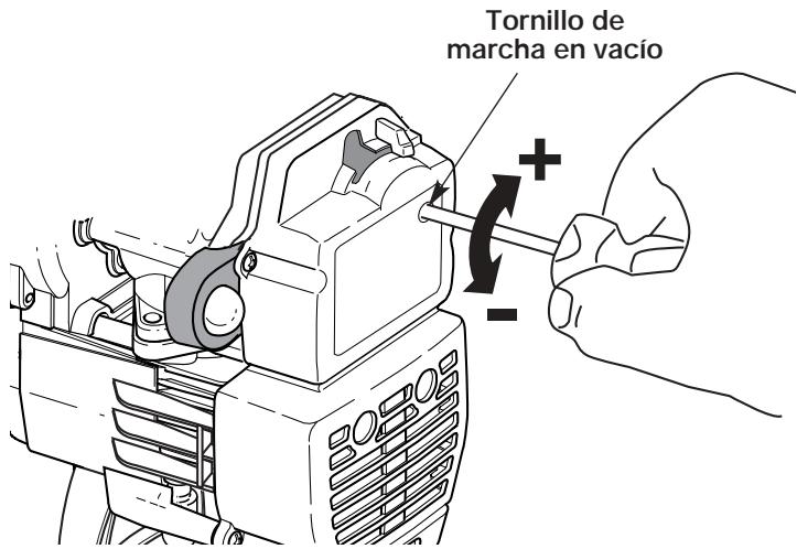 MTD Y28 - Ajuste del tornillo de marcha lenta - 2