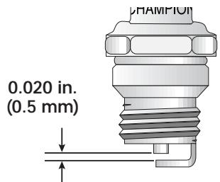 MTD Y700 - Replacing the Spark Plug - 2