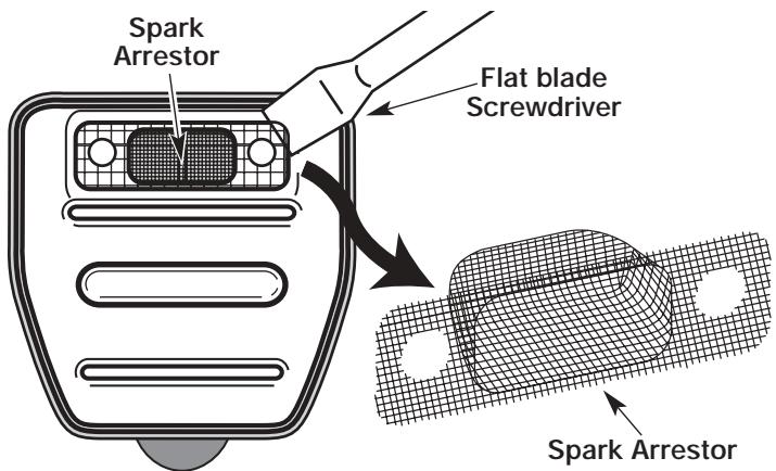 MTD Y700 - Spark Arrestor Maintenance - 4