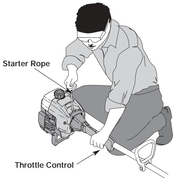 MTD YM1500 - Starting Instructions - 5