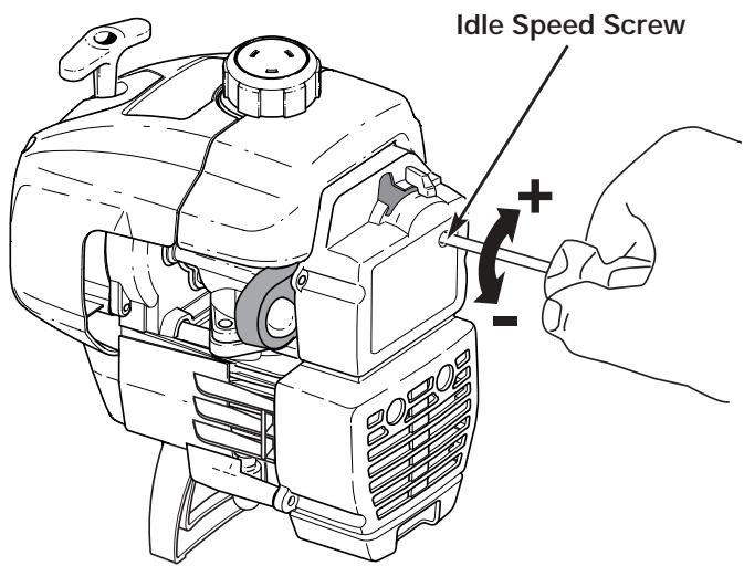 MTD YM1500 - Adjust Idle Speed - 3