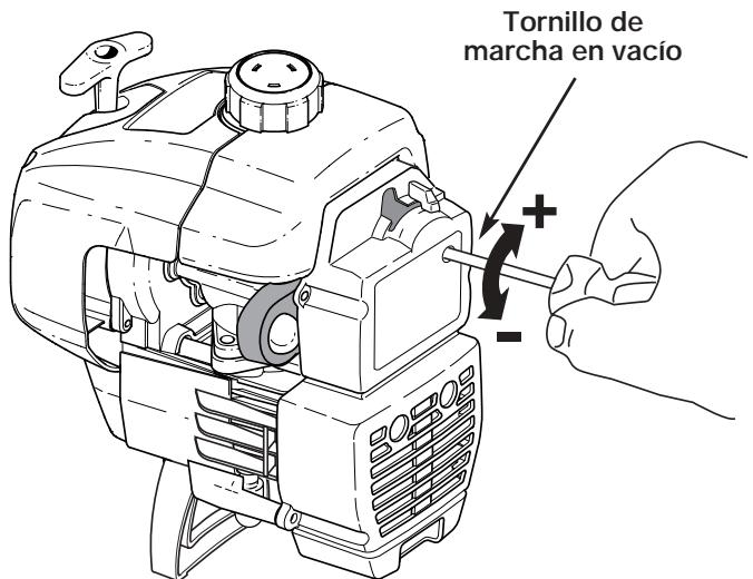 MTD YM1500 - Ajuste para marcha en vacio - 3
