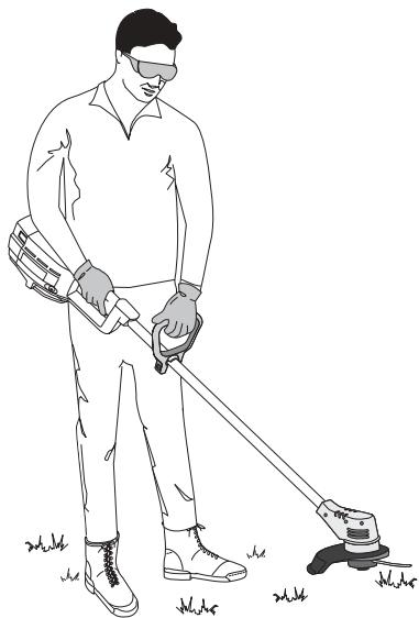 MTD YM155 - HOLDING THE UNIT - 2
