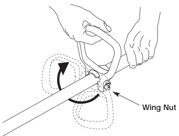 MTD YM155 - ADJUSTING THE D-HANDLE - 1