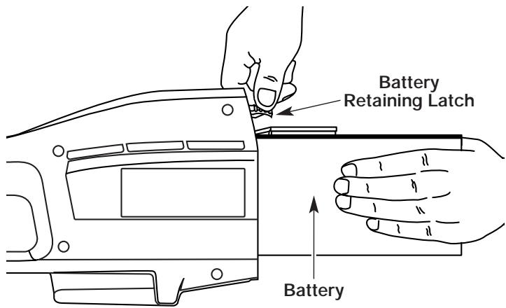 MTD YM155 - Removing the Battery - 2