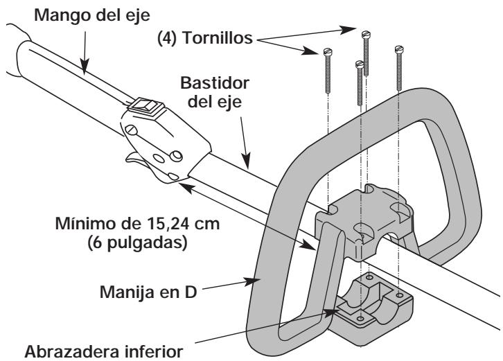MTD YM25 - INSTALACION Y AJUSTE DE LA MANIJA EN D - 1