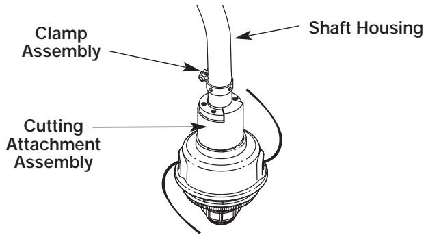 MTD YM25 - Installing the Cutting Attachment Shield - 2