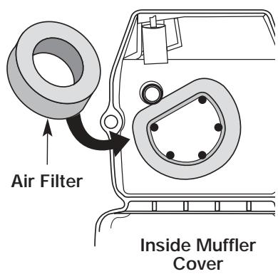 MTD YM25 - Air Filter Maintenance - 4