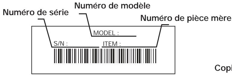 MTD YM25 - Trouver le NUMERO de MODELE - 2