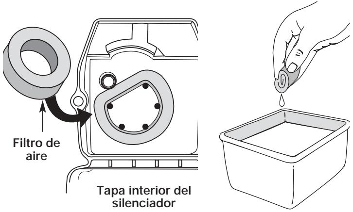 MTD YMAC121 - Remoción de la cubierta del silenciador / bajo de aire - 2
