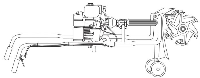 MTD YMAC121 - FILLING THE FUEL TANK - 1