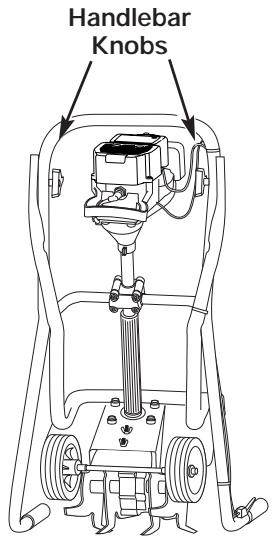MTD YMAC121 - POSITIONING THE HANDLEBARS - 1