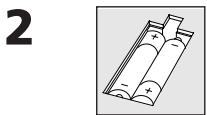 ONE FOR ALL URC-2560 - Les piles - 2