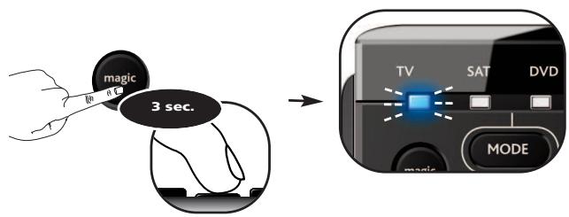 ONE FOR ALL URC 7140 - Mein Code - 7
