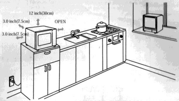 FAR FOUR A MICRO-ONDE MOGE2510 - Installation - 1