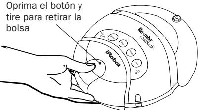 IROBOT ROOMBA 5105 - Saque y vacie la bolsa del Roomba® - 1