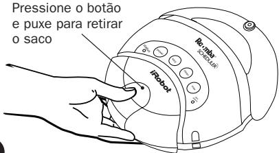 IROBOT ROOMBA 5105 - Retire e esvazie o saco do Roomba - 1