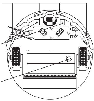 IROBOT ROOMBA 5210 - Inspectez et nettoyez les senseurs chaque mois - 1