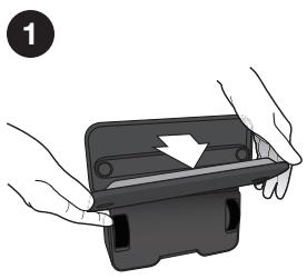 IROBOT BRAAVA 320,  BRAAVA 380 - Mise en place d'un chiffon de nettoyage - 1