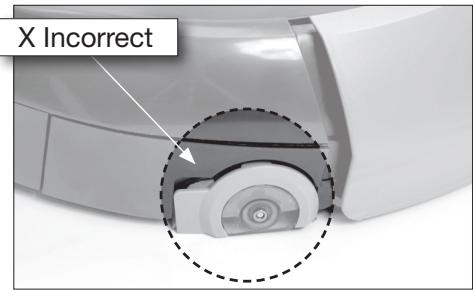 IROBOT SCOOBA 385 - Assurez-vous que la batterie soit correctement installée - 4