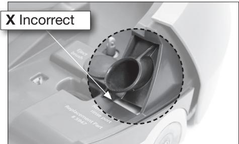 IROBOT SCOOBA 385 - Remettez le port d'aspiration - 2