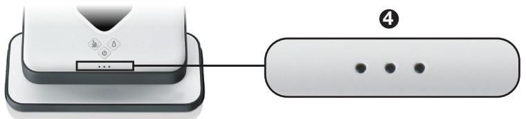 IROBOT BRAVA 380T - Bouton Serpillere - 1