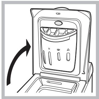 HOTPOINT-ARISTON AVTL 83 - comoAbrirycerrar elcesto - 1