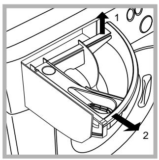 HOTPOINT-ARISTON AVXD 129 - Cleaning the detergent dispenser - 1