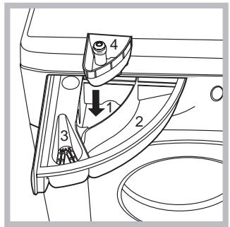 HOTPOINT-ARISTON AVXD 129 - Gaveta dos detergentes - 1