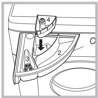 HOTPOINT-ARISTON AVXD 129 - Cajón de detergentes - 1