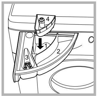 HOTPOINT-ARISTON AVXD 129 - Tiroir à produits lessiviels - 1