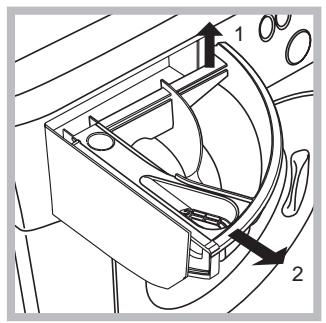 HOTPOINT-ARISTON AVXD 129 - Limpiar el Cajón de los detergentes - 1