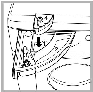 HOTPOINT-ARISTON AVXD 129 - Detergent dispenser - 1