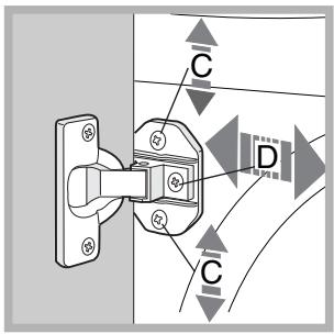 HOTPOINT-ARISTON LBE 129 - Inserimento della macchina nei mobili. - 2