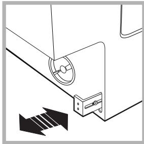 HOTPOINT-ARISTON LBE 68 - Montage de la machine à l'intérieur des éléments. - 4