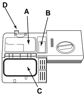HOTPOINT-ARISTON LF 70 - Caricare il detersivo - 1