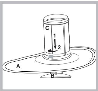 HOTPOINT-ARISTON LF 70 - Limpiar los rociadores - 2