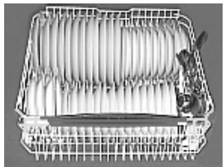 HOTPOINT-ARISTON LVR 670 - Einstellung des oberen Geschirrkorbes. - 3