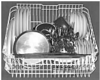 HOTPOINT-ARISTON LVR 670 - Einstellung des oberen Geschirrkorbes. - 5