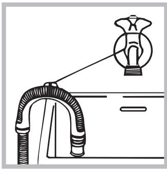 HOTPOINT-ARISTON AQ9D 69 U - Aansluiting van de afvoerbuis - 2