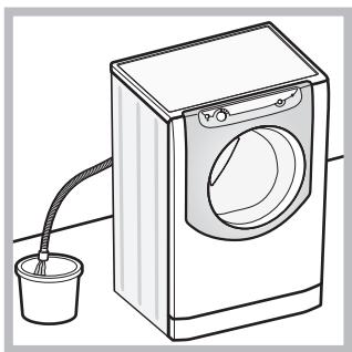 HOTPOINT-ARISTON AQ9D 69 U - Opening the porthole door manually - 1