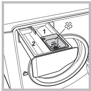 HOTPOINT-ARISTON AQ9D 69 U - TIROIR à produits lessiviels - 2