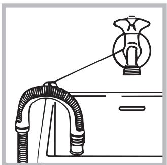 HOTPOINT-ARISTON AQXGF 169 - Raccordement du tuyau de vidange - 2