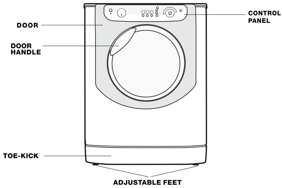 HOTPOINT-ARISTON AQXGF 169 - Description of the machine - 1