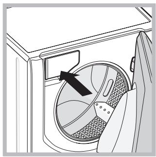 HOTPOINT-ARISTON AQXXL 125 - TIROIR A PRODUITS LESSIVIELS: - 1