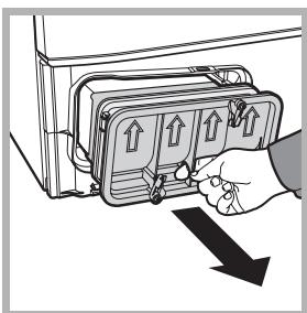 HOTPOINT-ARISTON AQC9BF5TZ1 - Condenseur - Vous doivent restorer les peluches dans le condenseur tous les mois! - 2