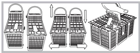 HOTPOINT-ARISTON LKF 7146 - Cutlery basket - 1