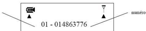 LISTO 1DCT-355 - a) Appel reçu avec le numéro - 1